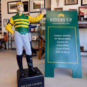 Custom Aluminum Lawn Jockey